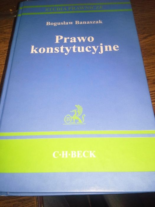 Prawo konstytucyjne Bogusław Banaszak