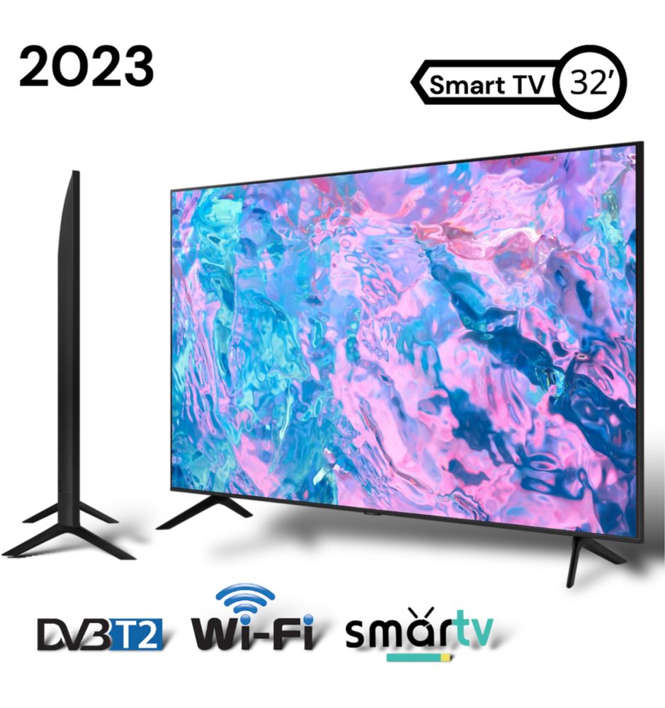 4K смарт телевізор SmartTV 32 UHDTV,LED IPTV