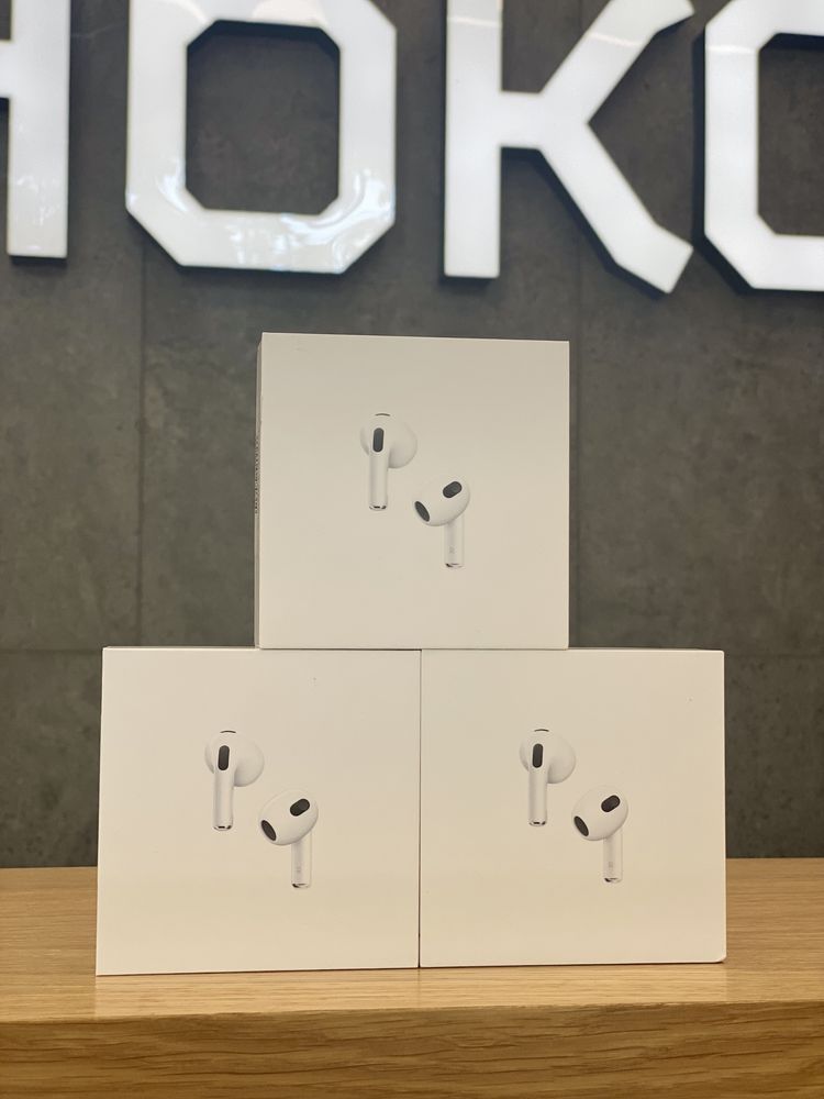 Безпровідні навушники Apple AirPods 3 New купуй у Ябко Одеса