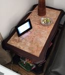 Mesa de centro em mogno