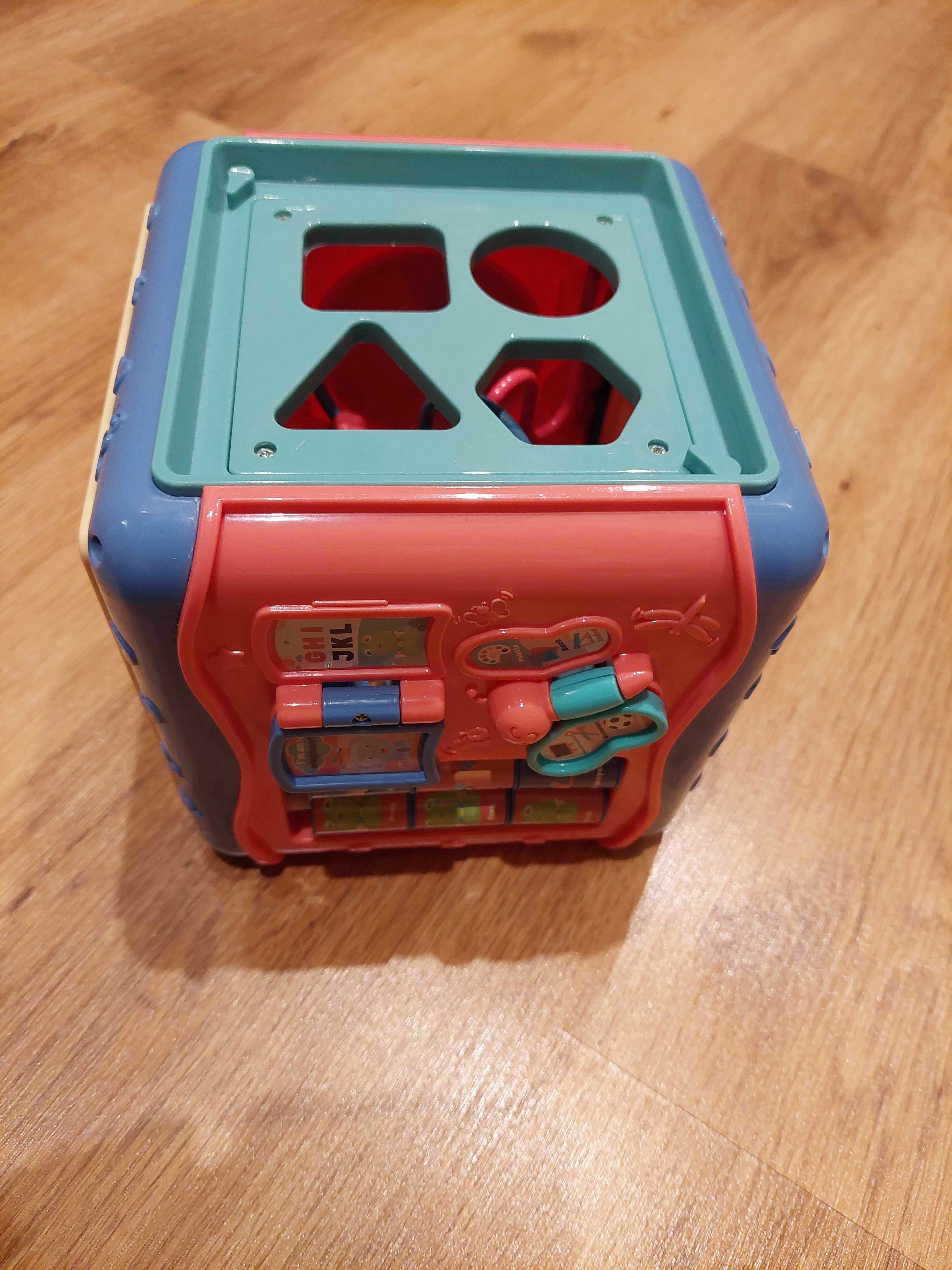 Zabawka edukacyjna kostka dla dziecka 1,5-3latka