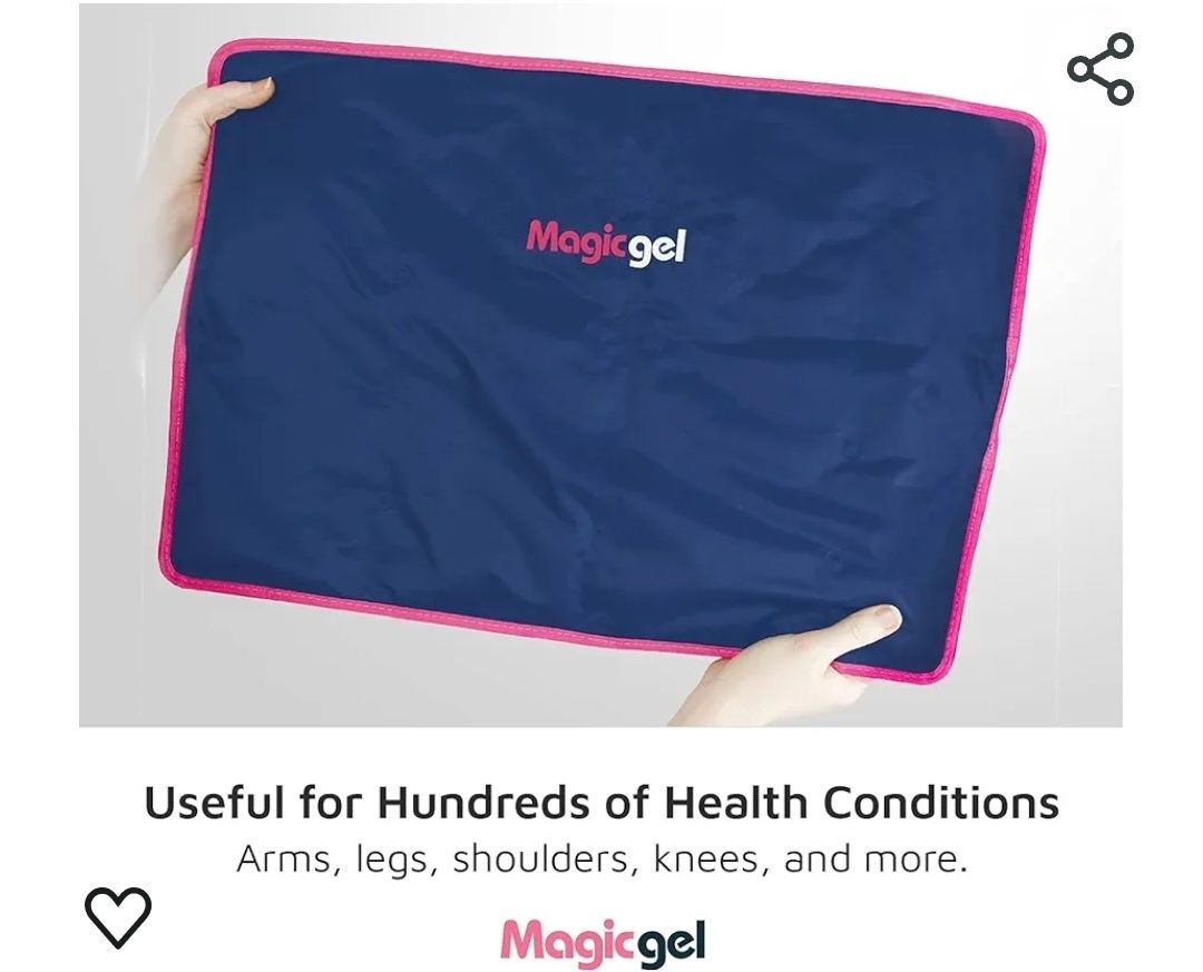 Podkładka chłodząca Magic Gel XXL 60 x 38 cm - mata żelowa na całą gór