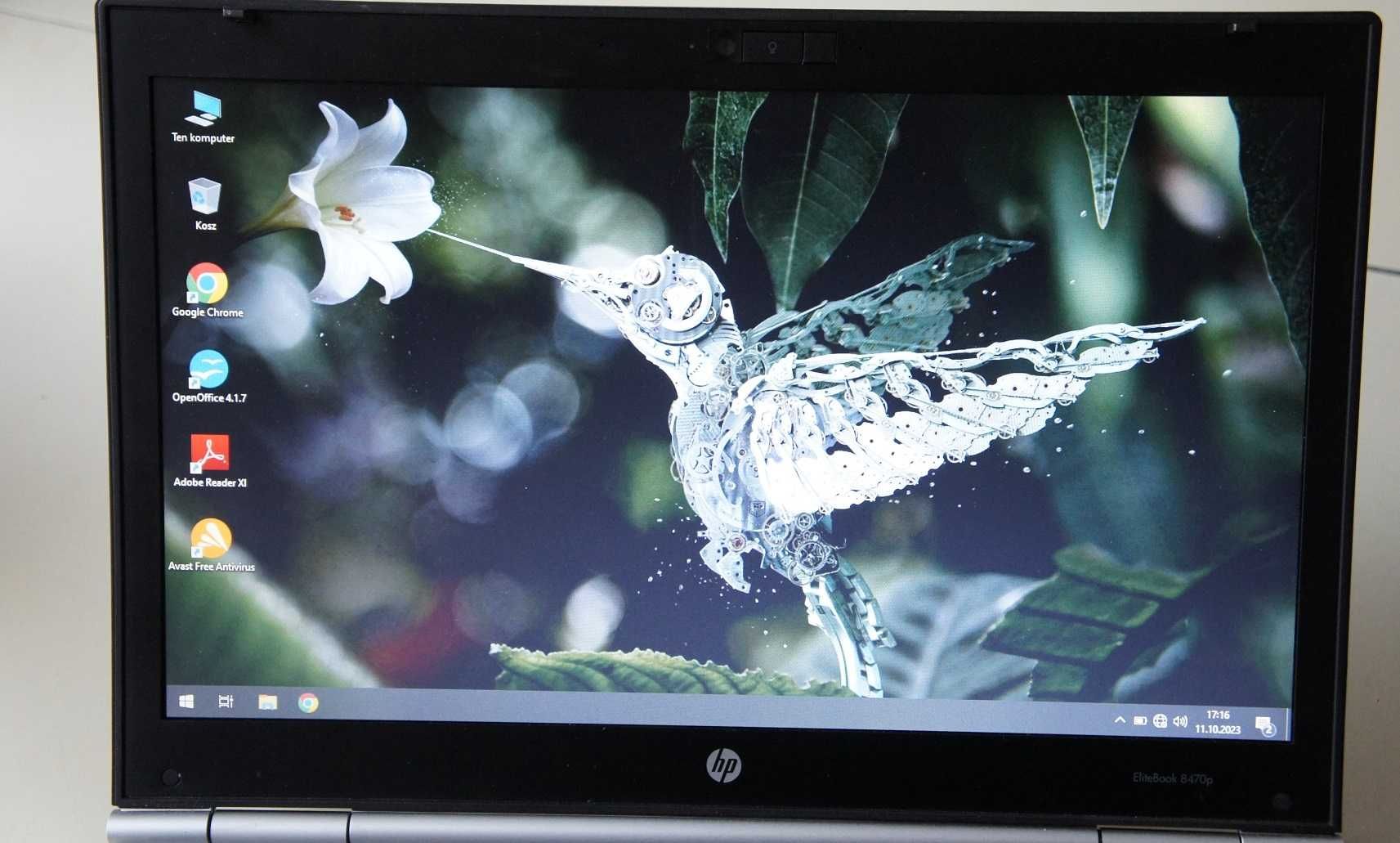 Laptop HP Elitebook 8470p - Intel i5, 8GB ram, dysk 1TB