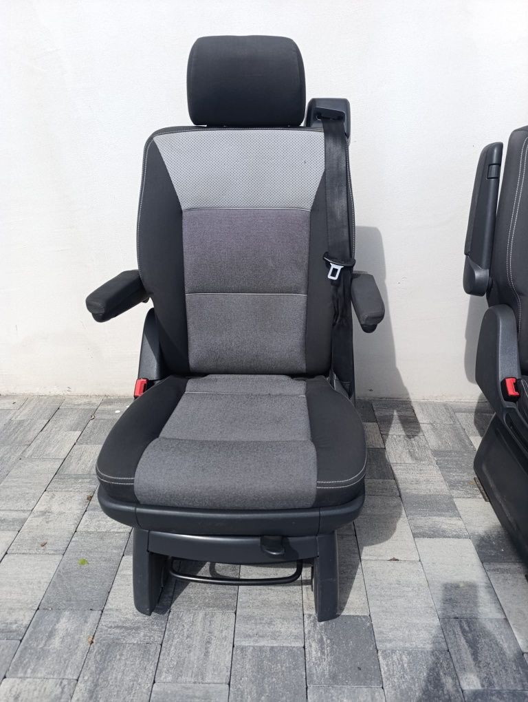 Fotele obrotowe 2 rząd VW t5 t6 multivan