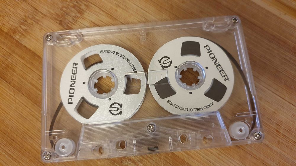 Kaseta Szpulki SREBRNA reel to reel