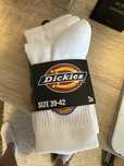 Белые носки dickies, длинные, размер 39-42