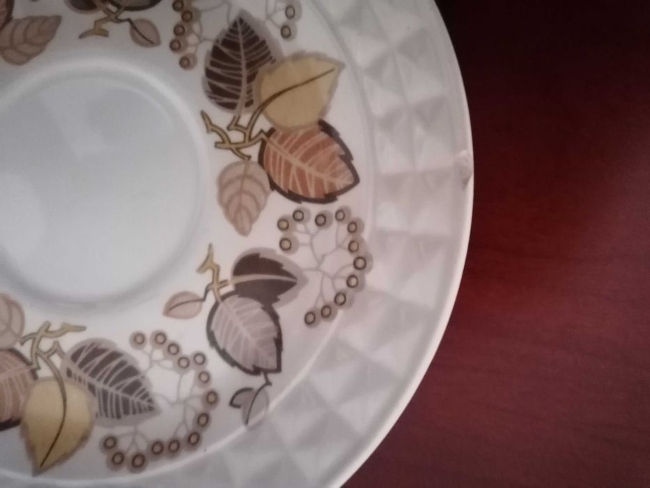 Conjunto de duas chávenas com pires Pontesa