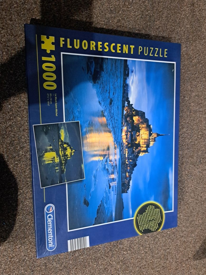 Puzzle 1000szt fluorescent