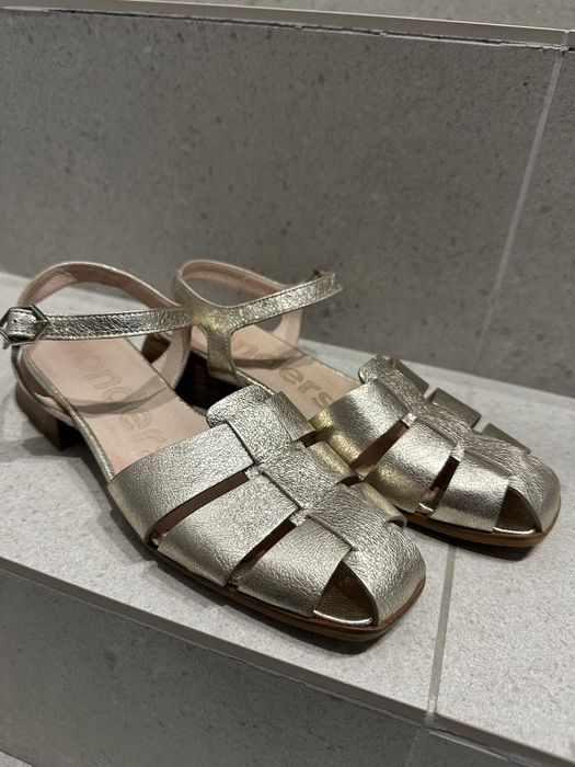 Босоніжки сандалі wonders шкіра