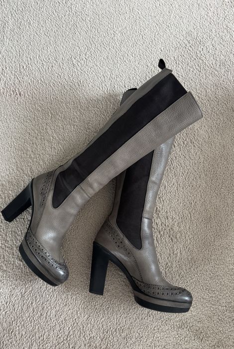 Женские сапоги Santoni оригинал!