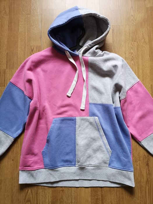 Bluza kolorowa pastelowa h 40 L sinsay sweter różowa niebieska sweter