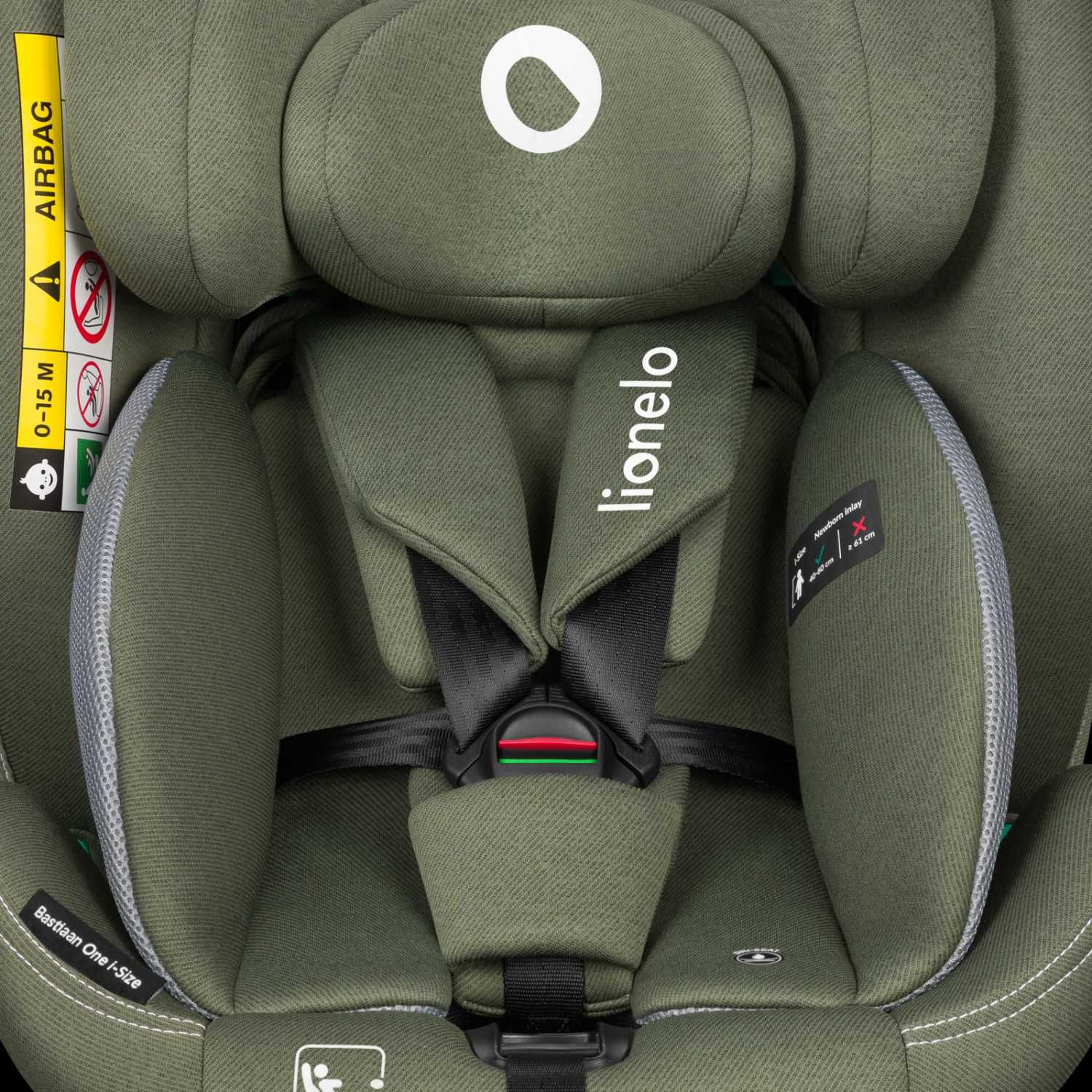 Fotelik Samochodowy Lionelo Bastiaan i-Size 0-36 kg ISOFIX BAZA 360