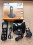 Telefon stacjonarny bezprzewodowy Vtech CS1200-B Interkom 1 kpl