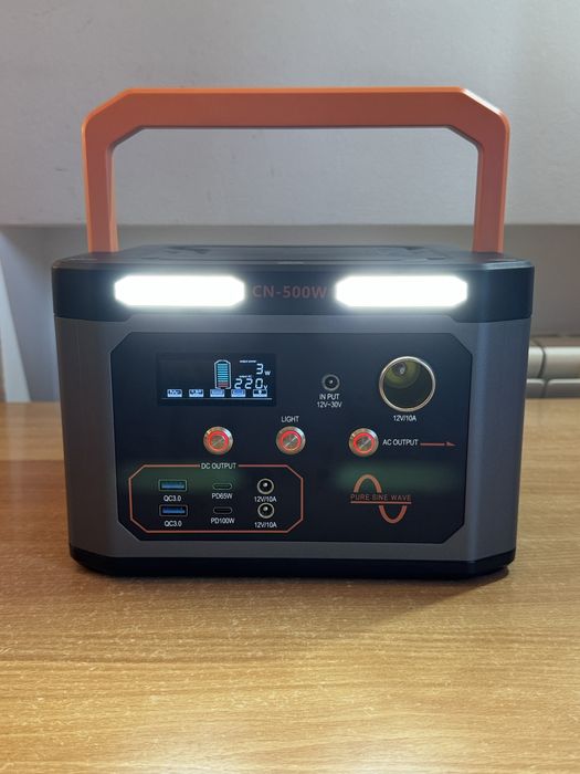 Зарядна станція 500W 480Wh (як EcoFlow RIVER 2 Max, Anker 535)