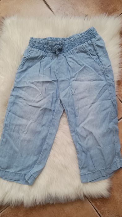 Spodnie szerokie 3/4