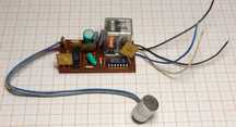 Mikrofon pojemnościowy elektretowy ME 055 TONSIL w module z UL1111