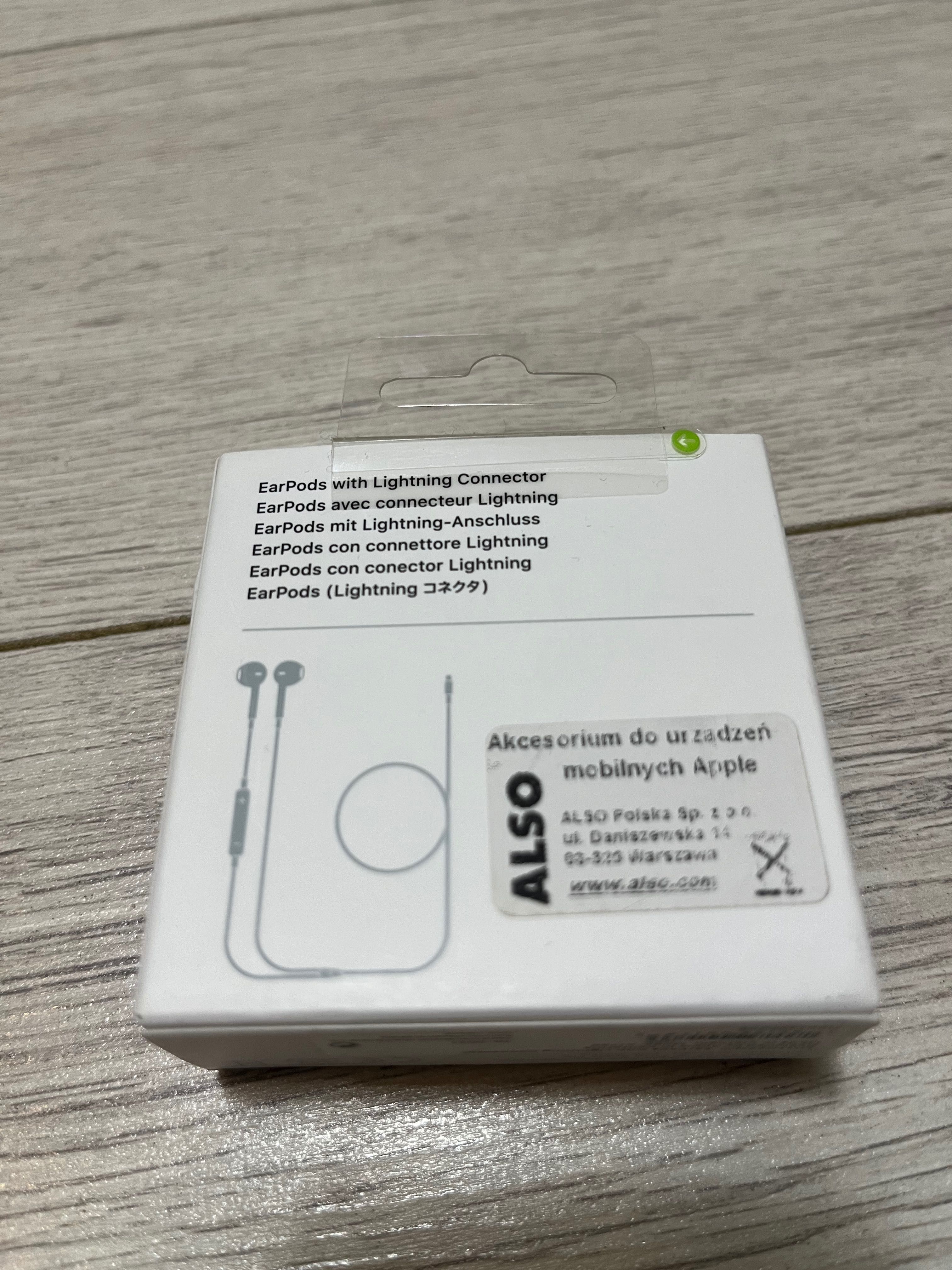 EarPods Apple ze złączem słuchawkowym Lightning