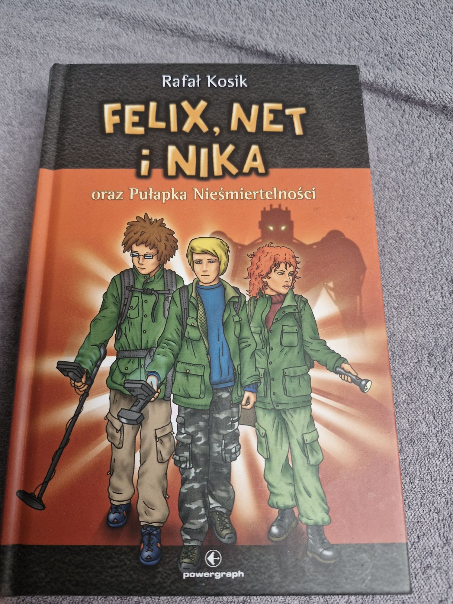 Ksiazka Felix Net I Nika oraz Pułapka Nieśmiertelności