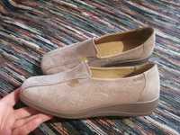 Новые кожаные женские туфли мокасины Hotter Англия 38 р. (5)