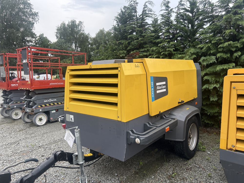 Kompresor sprężarka śrubowa Atlas Copco XAVS 186