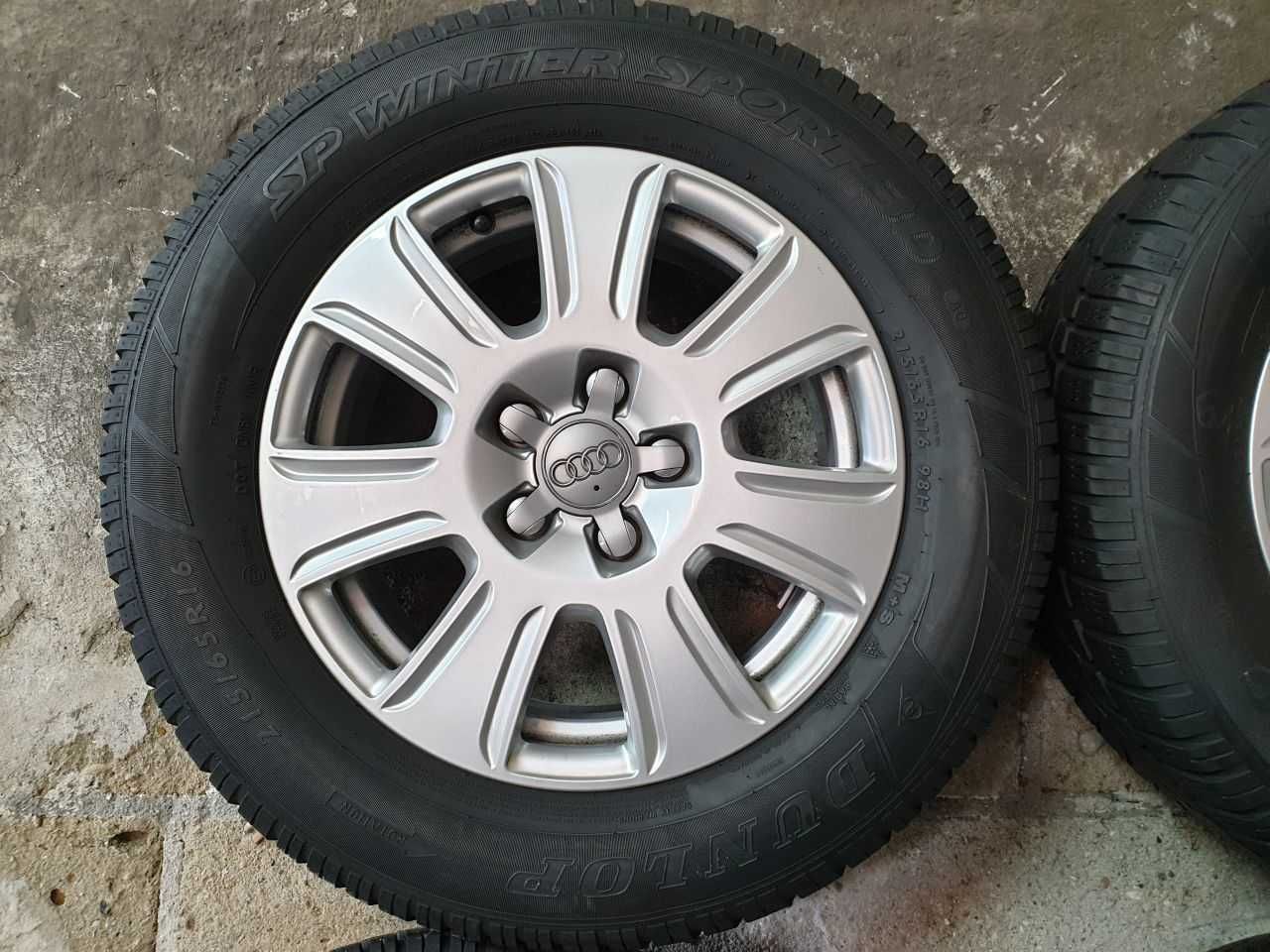 Felgi aluminiowe koła Audi R16 5x112 opony 215/65R16 7mm