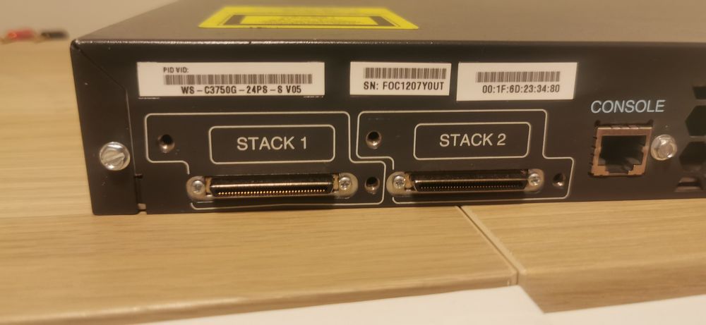 Przełącznik switch Cisco Catalyst 3750G POE-24