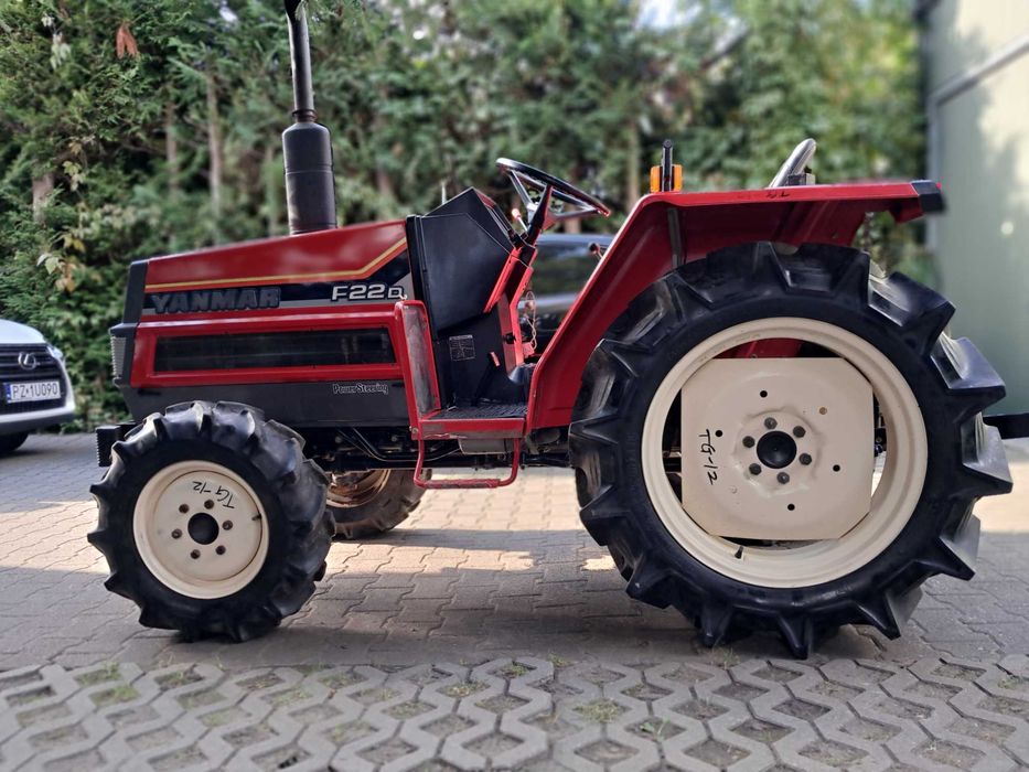 traktorek japoński Yanmar  wspomaganie f 22, tylko 450 mth