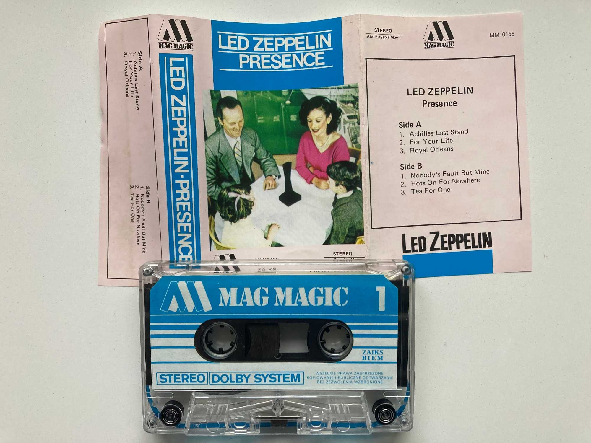 Led Zeppelin  dwie kasety :Led Zeppelin III, Presence