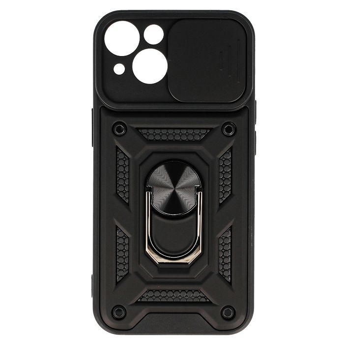 Slide Camera Armor Case Do Iphone 15 Plus Czarny