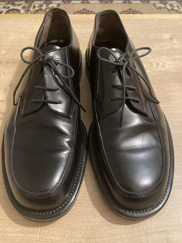 Czarne buty męskie Moresch Italy 44