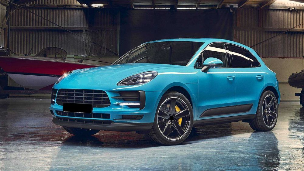 Nowe czarne felgi R20 5x112 Porsche Macan 9J ET26 + 10J ET19