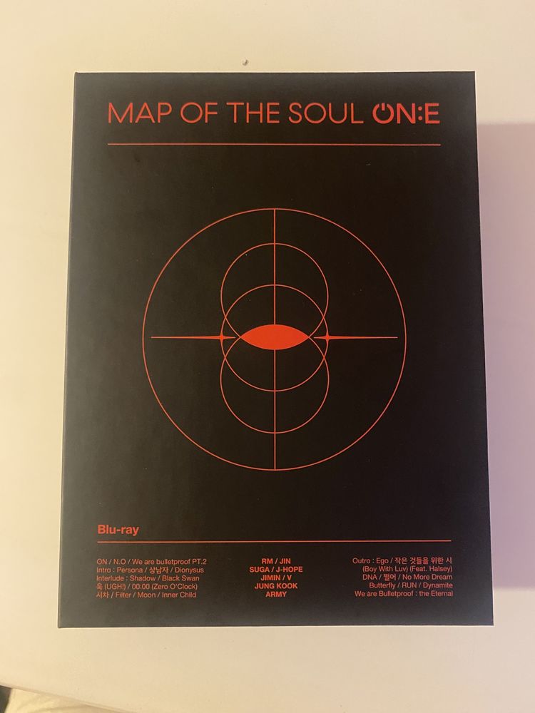 Bts map of the soul on:e blu-ray