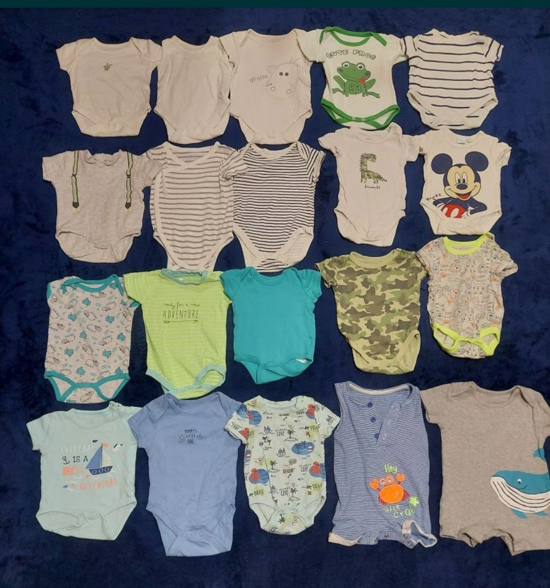 Ubrania dla niemowlaka r.62