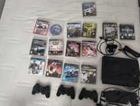 PS3 super slim + gry