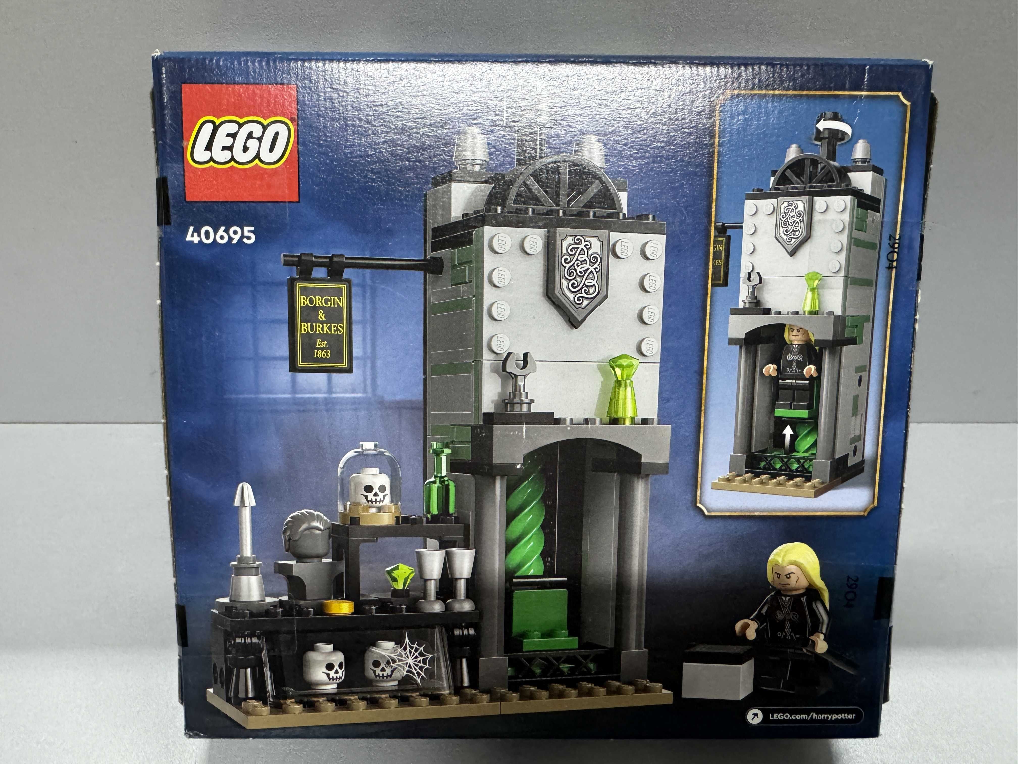 Lego 40695 Боргін і Беркс: камінна мережа Гаррі Поттер Лего новий!