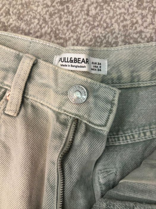 Krótkie, jeansowe/dżinsowe spodenki, szorty Pull&Bear, rozm. 34