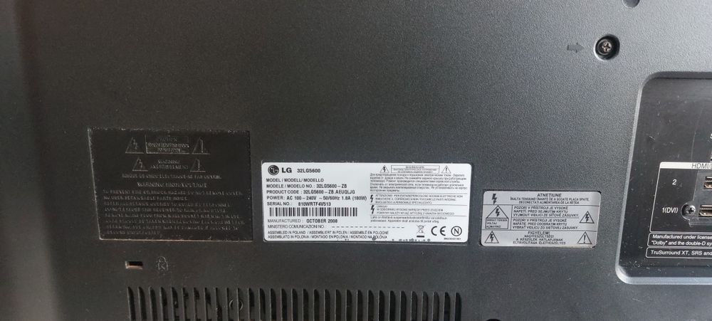 TV LG 82cm ler descrição