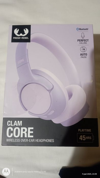 Słuchawki z ENC Fresh n rebel clam core do 45h muzyki bluetooth5.3 JBL