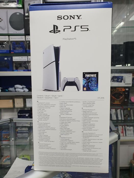 Ігрова приставка Sony PlayStation 5 PS5 Blue-Ray версія +Fortnite