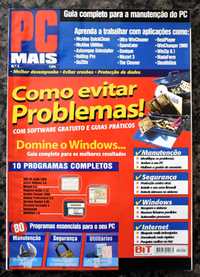 Revista PCMais nº 1 + 2 CD-ROM's (2002)
