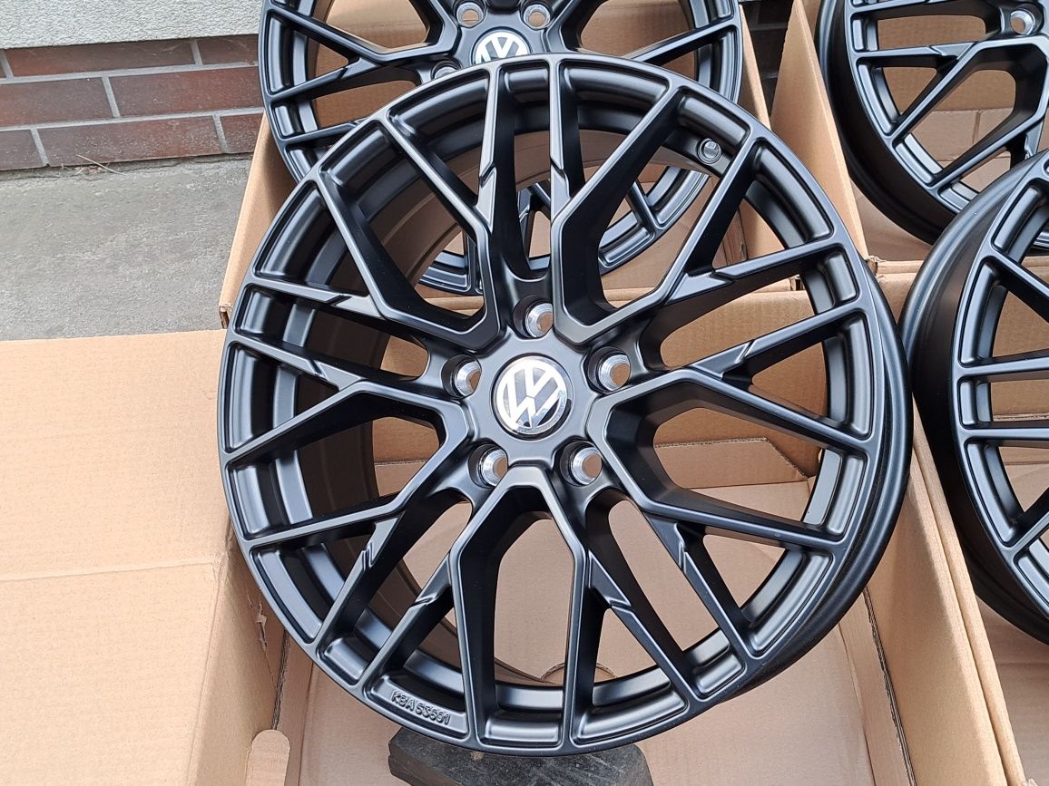 Alufelgi VW 18" 5x100 T-Cross Polo Taigo Golf IV Fox CA20 CZARNY MATT