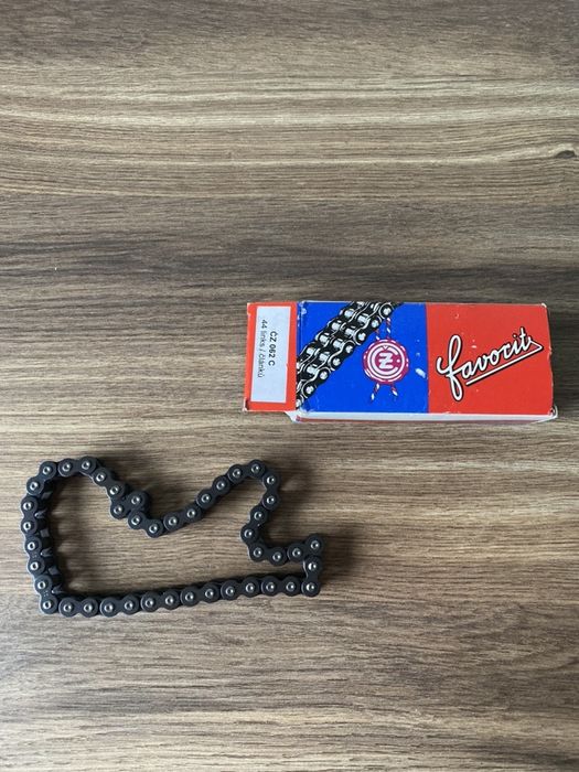 NOWY CZESKI łańcuch sprzęgła FAVORIT JAWA 50 jawka OGAR 200 romet