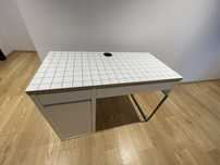 Biale Biurko ikea micke