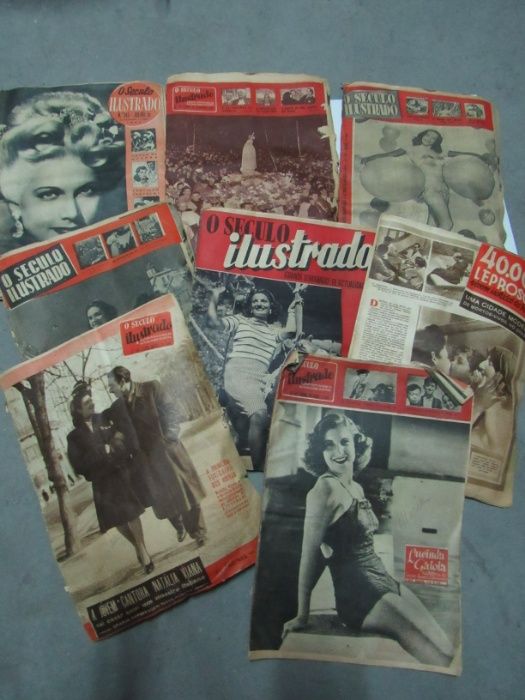 O Século Ilustrado 1945,1946,1947,1948