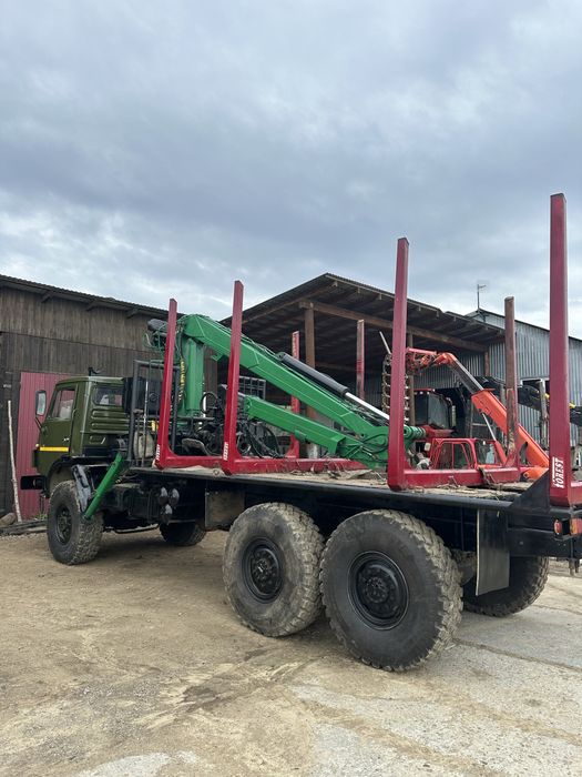 Лісовоз Камаз 43-10