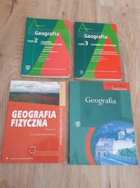 Geografia - Czubla, Makowska, WSiP, 4 książki za jedyne 14,99 PLN!