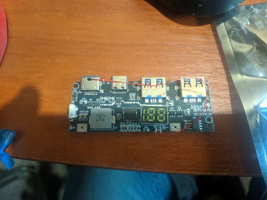 Плата для powerbank 22.5w 5A PD3.0/QC4+SCP/VOOC