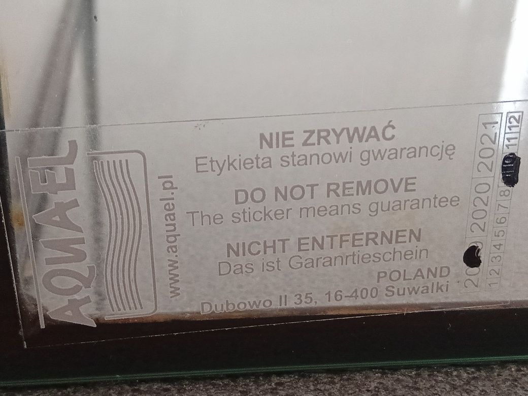 Akwarium 25 l+ osprzęt.