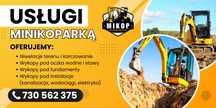 Uslugi Minikoparką MIKOP