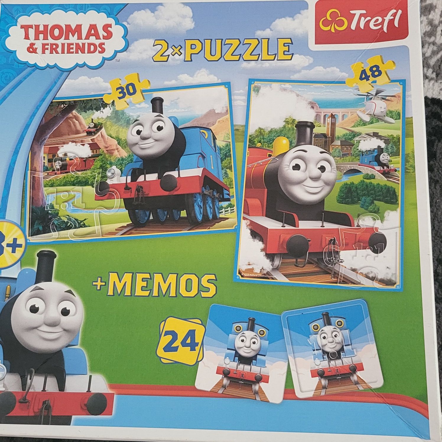 Tomek i przyjaciele puzzle od 3lat lat